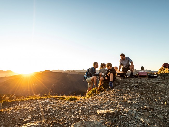 Geführte Sonnenaufgangswanderungen © Flachau Tourismus